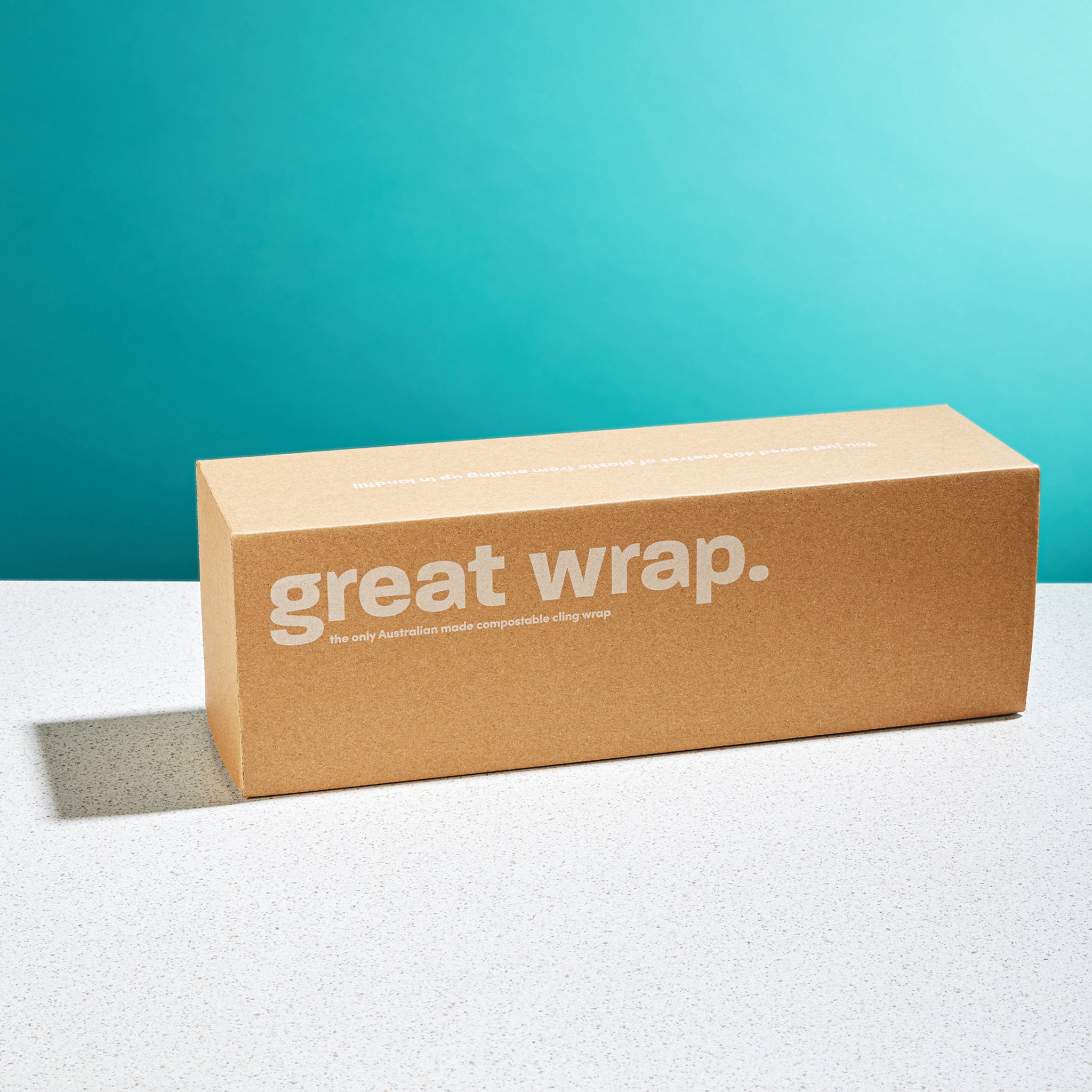 Compostic cling wrap is biodegradable, just as good as plastic